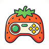 Strawberry Gamepad Logo